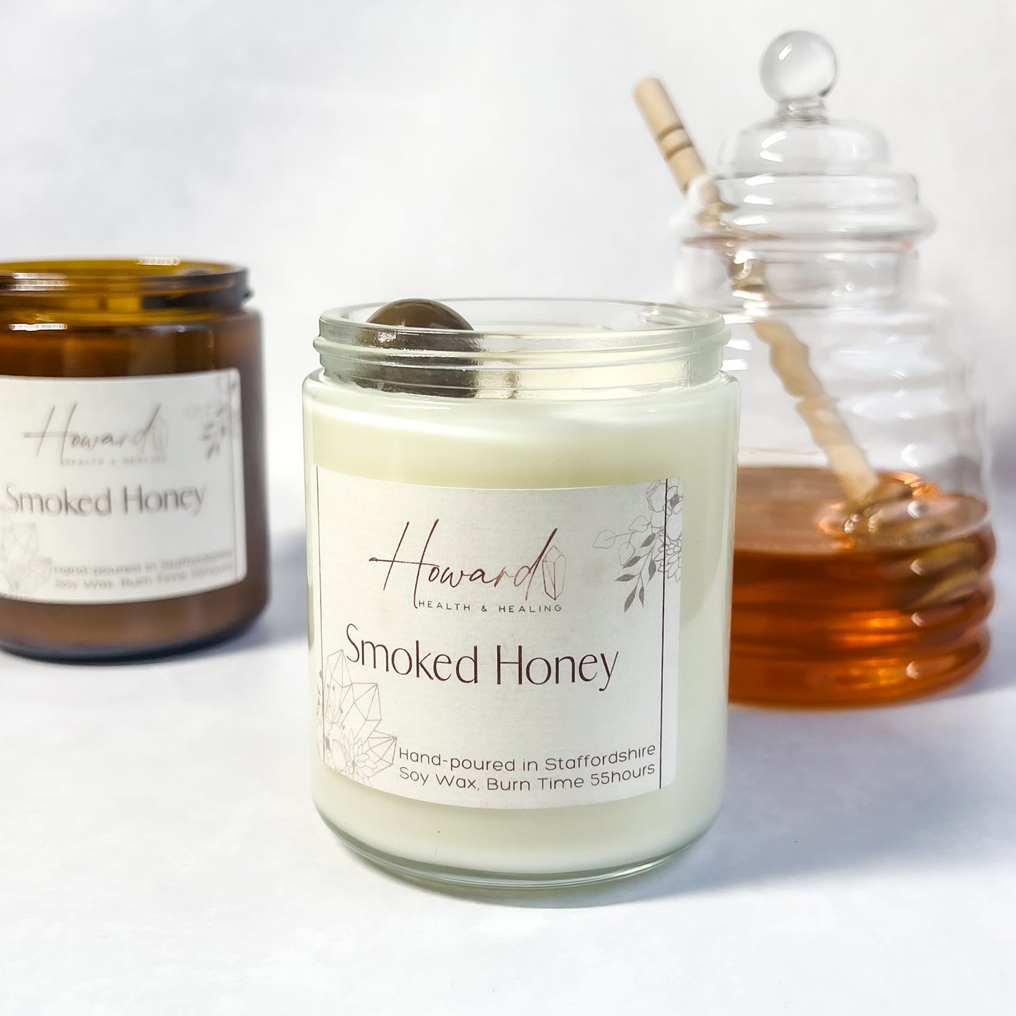 Smoked Honey - Smokey Quartz Candle