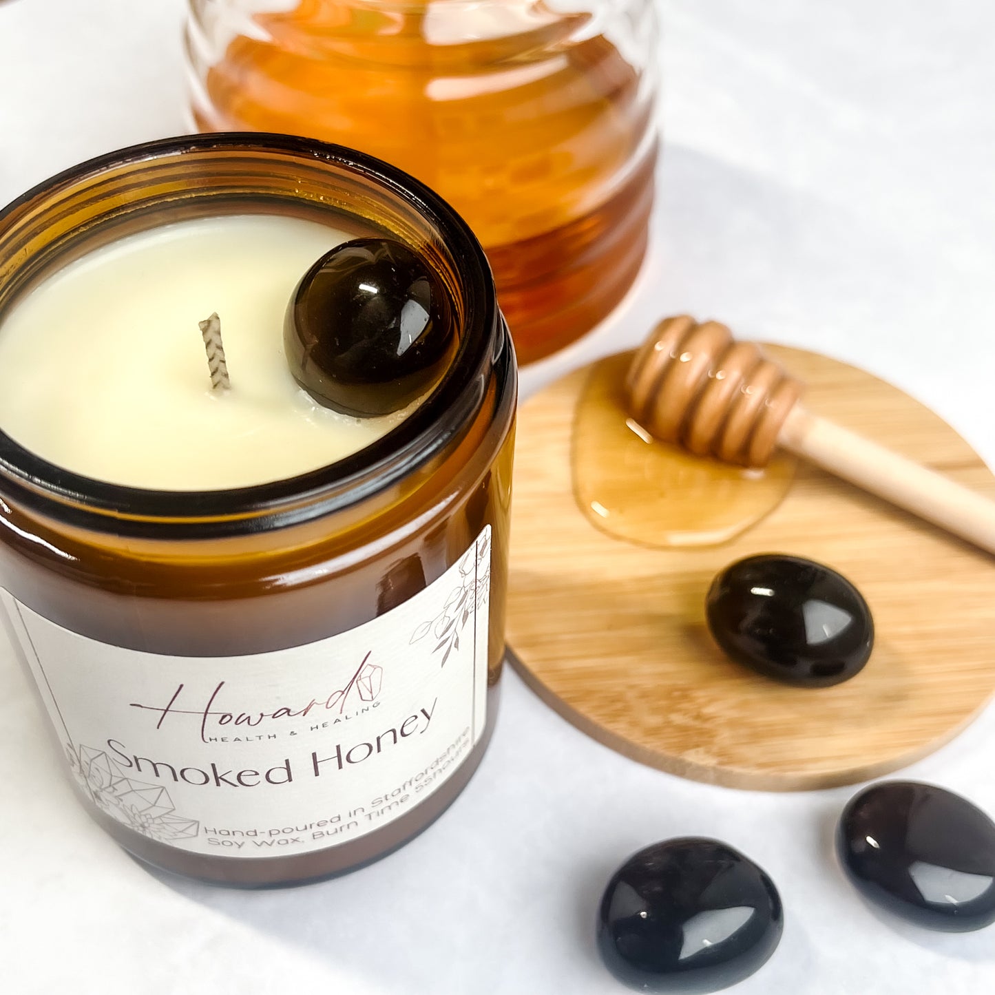 Smoked Honey - Smokey Quartz Candle