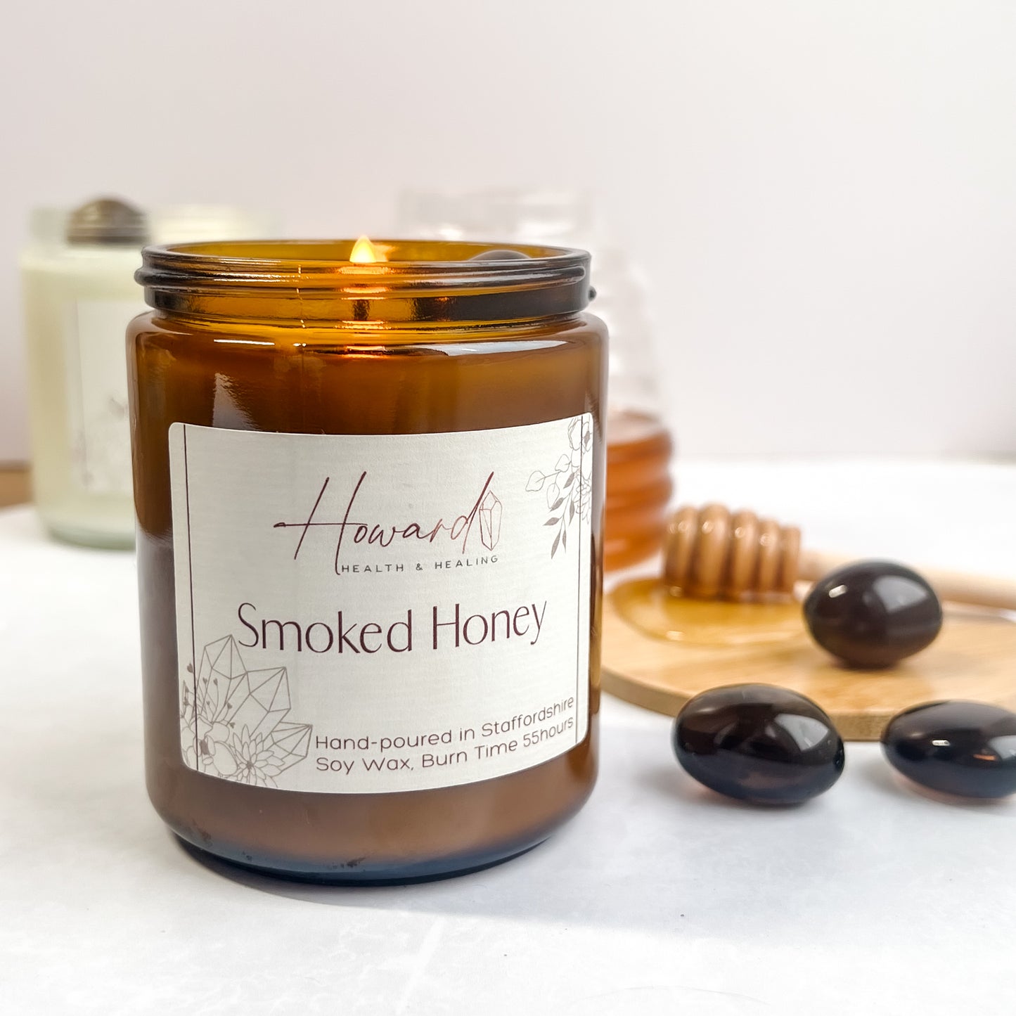 Smoked Honey - Smokey Quartz Candle