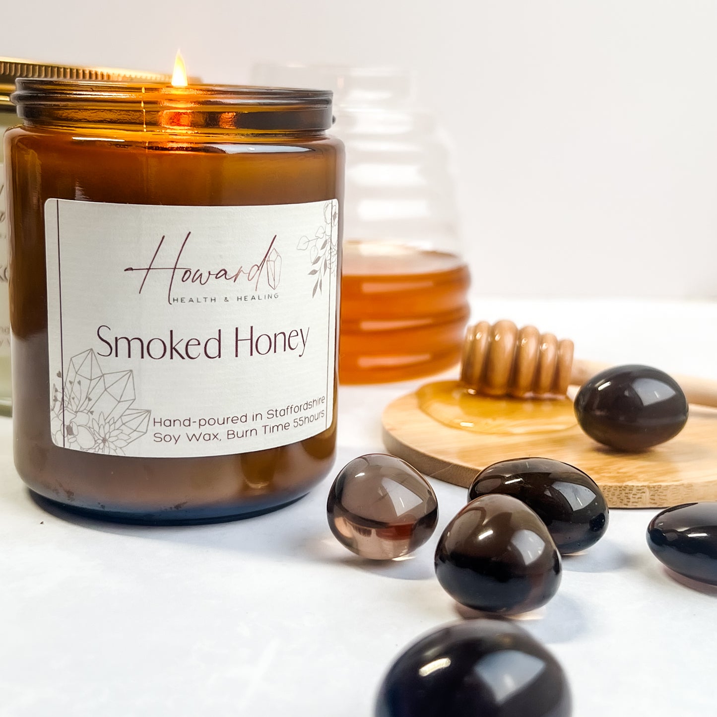 Smoked Honey - Smokey Quartz Candle