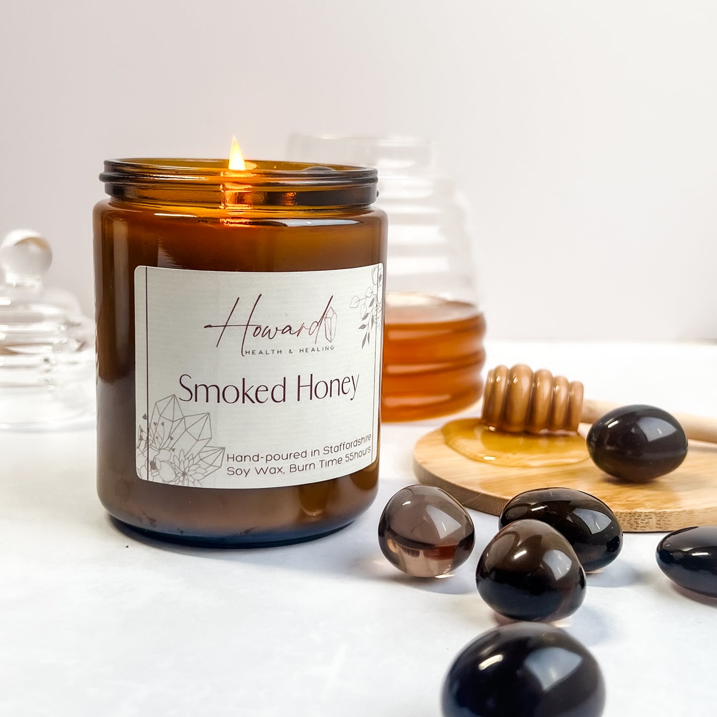 Smoked Honey - Smokey Quartz Candle