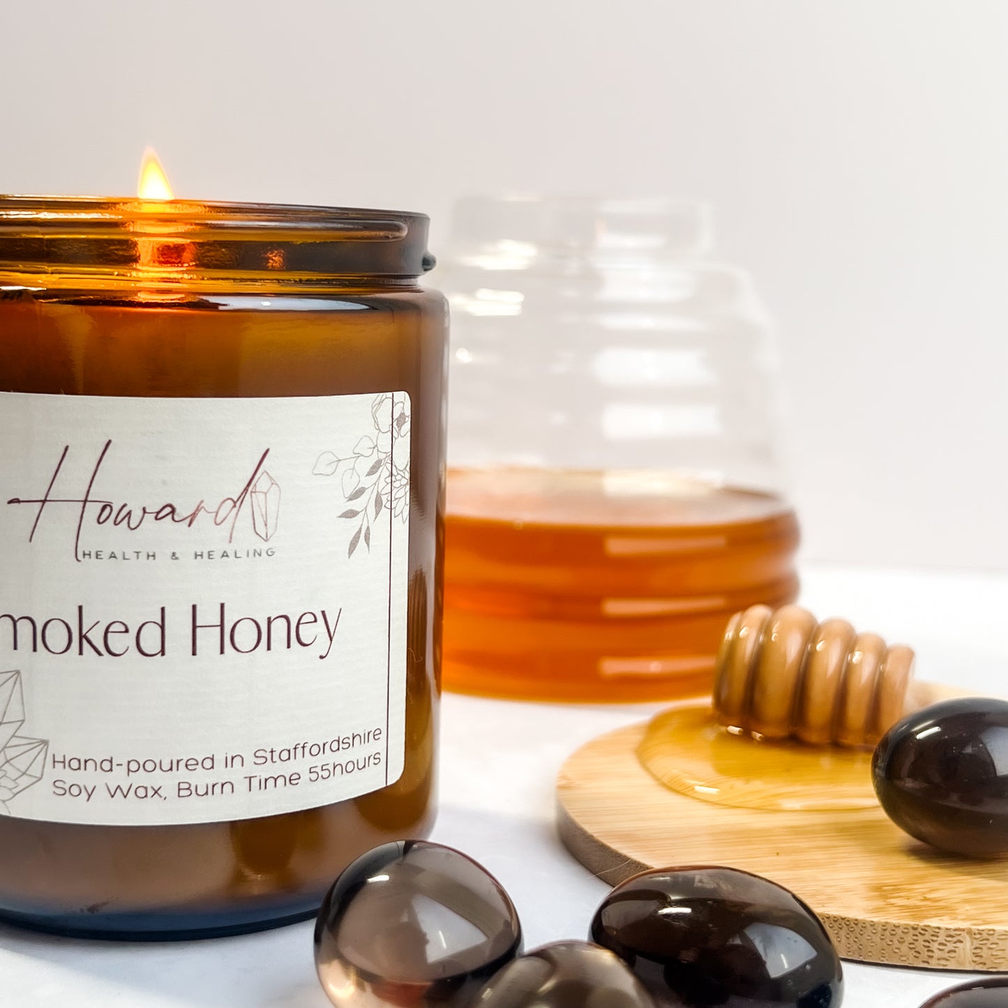 Smoked Honey - Smokey Quartz Candle