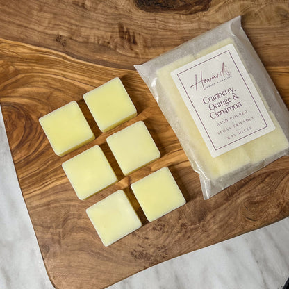 6 x Cranberry, Orange & Cinnamon Wax Melts Pack