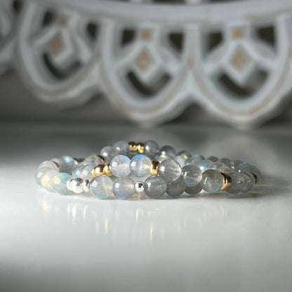 AAA Labradorite 6mm Stretch Bracelet