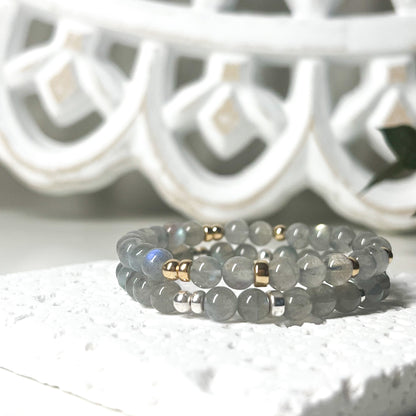 AAA Labradorite 6mm Stretch Bracelet